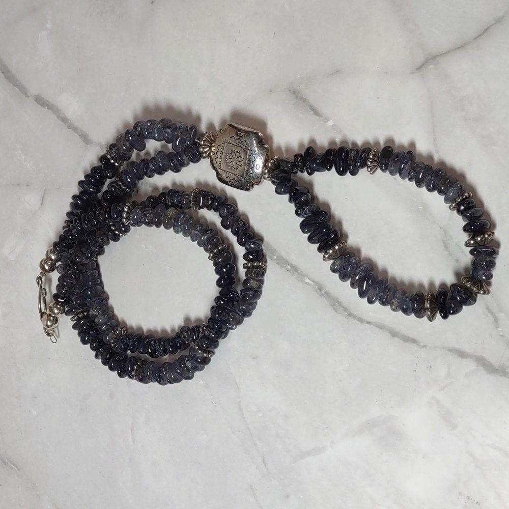 Artisan Crafted Southwestern Inspired Nugget Jacla Necklace